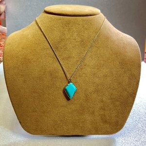Turquoise pendant necklace